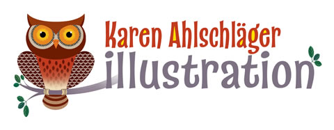 Karen Ahlschlager Illustration - logo